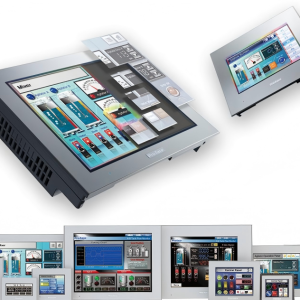 Industrial control display screen